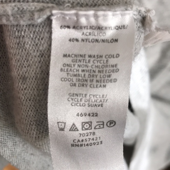 LOFT Grey Cowl Neck Sweater - Picture 4 of 4